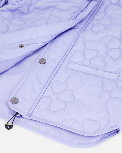 Quilted Mid-Season Jacket Lavender