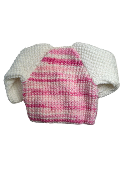 Hand knit wrap Sweater 0-3M