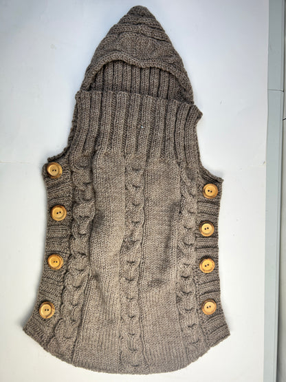 Knit Baby Bunting Bag 0-6M