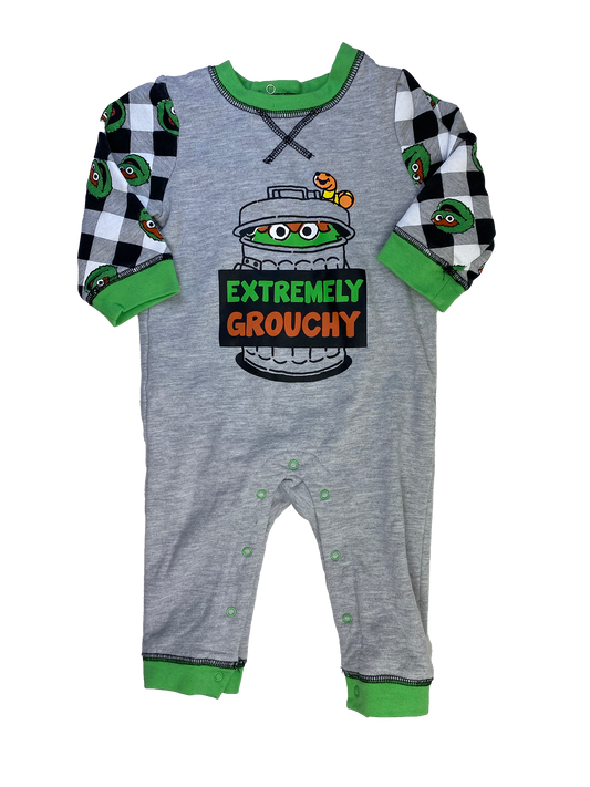 Sesame Street Oscar Jumpsuit 6-12M