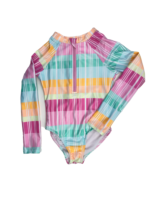 George Long Sleeve Swimsuit 4-5