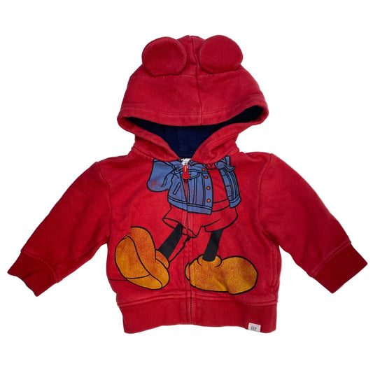 Gap / DIsney Mickey Hoodie 12-18M
