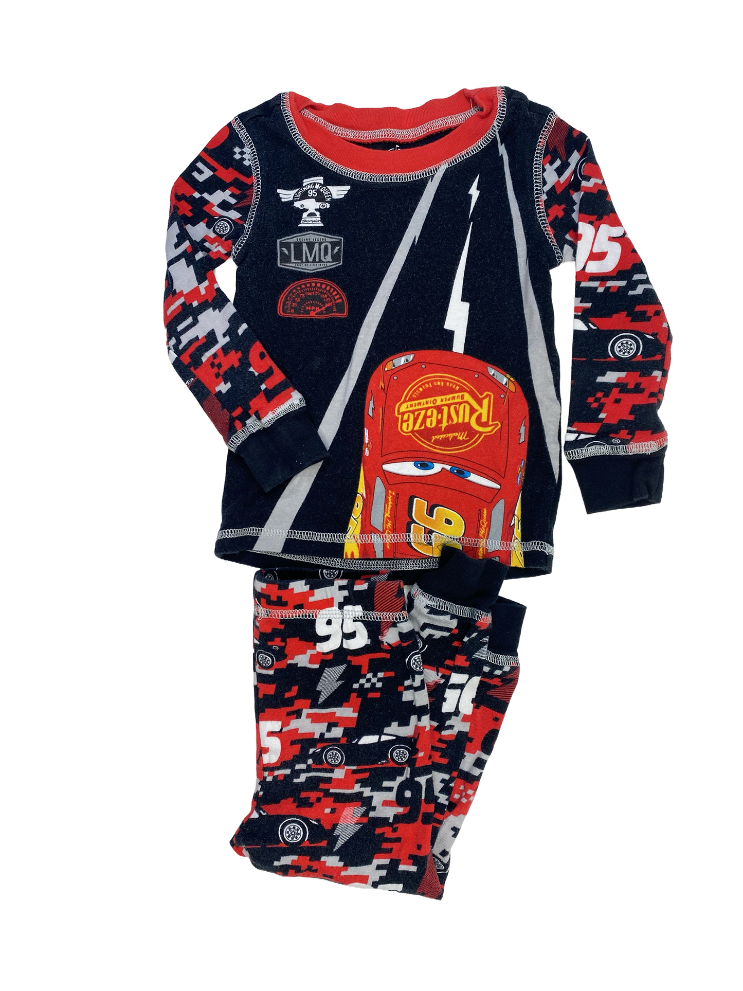 Disney Lightening McQueen PJ Set 2T