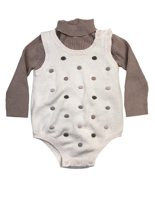 Baby Gap Knit Jumper Set 6-12M