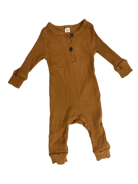 Ribbed Jumpsuit 0-3M