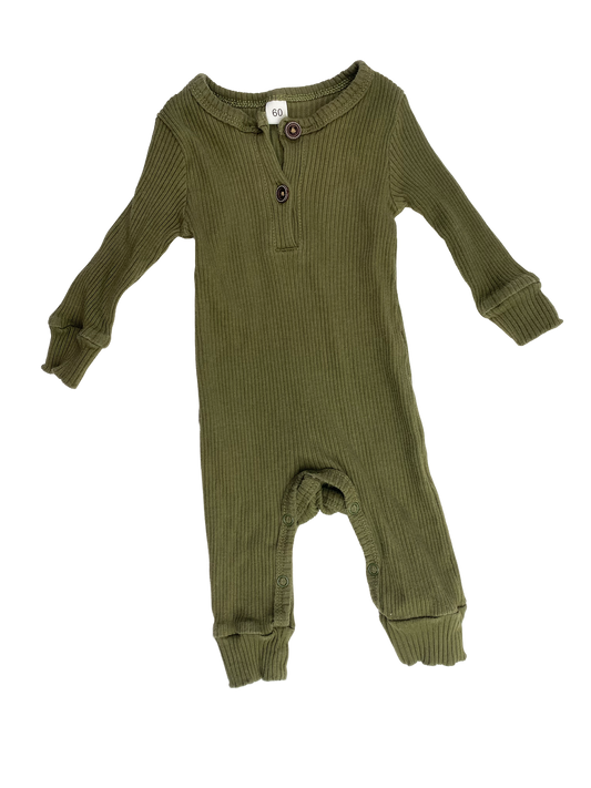 Ribbed Jumpsuit 0-3M