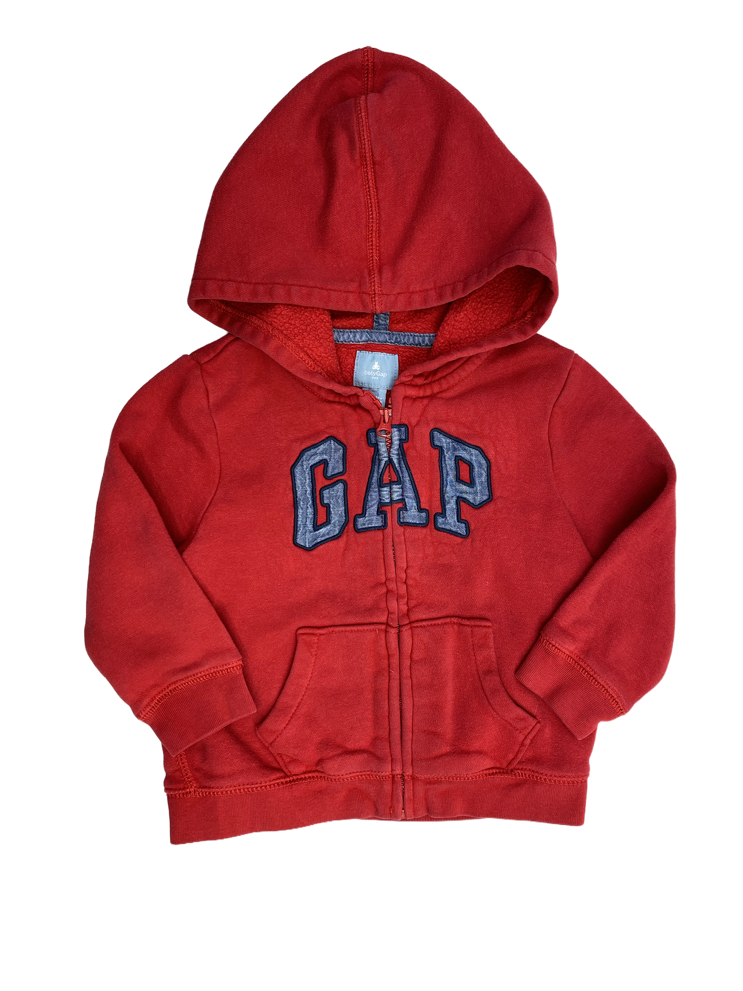 Gap Red Zip-Up Sweater 18-24M