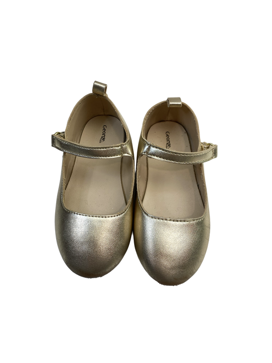 George Gold Ballet Flats 7T