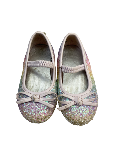 Sparkly Ballet Flats 7T