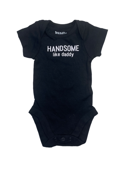 Bundles "Handsome Like Daddy" Onesie NB