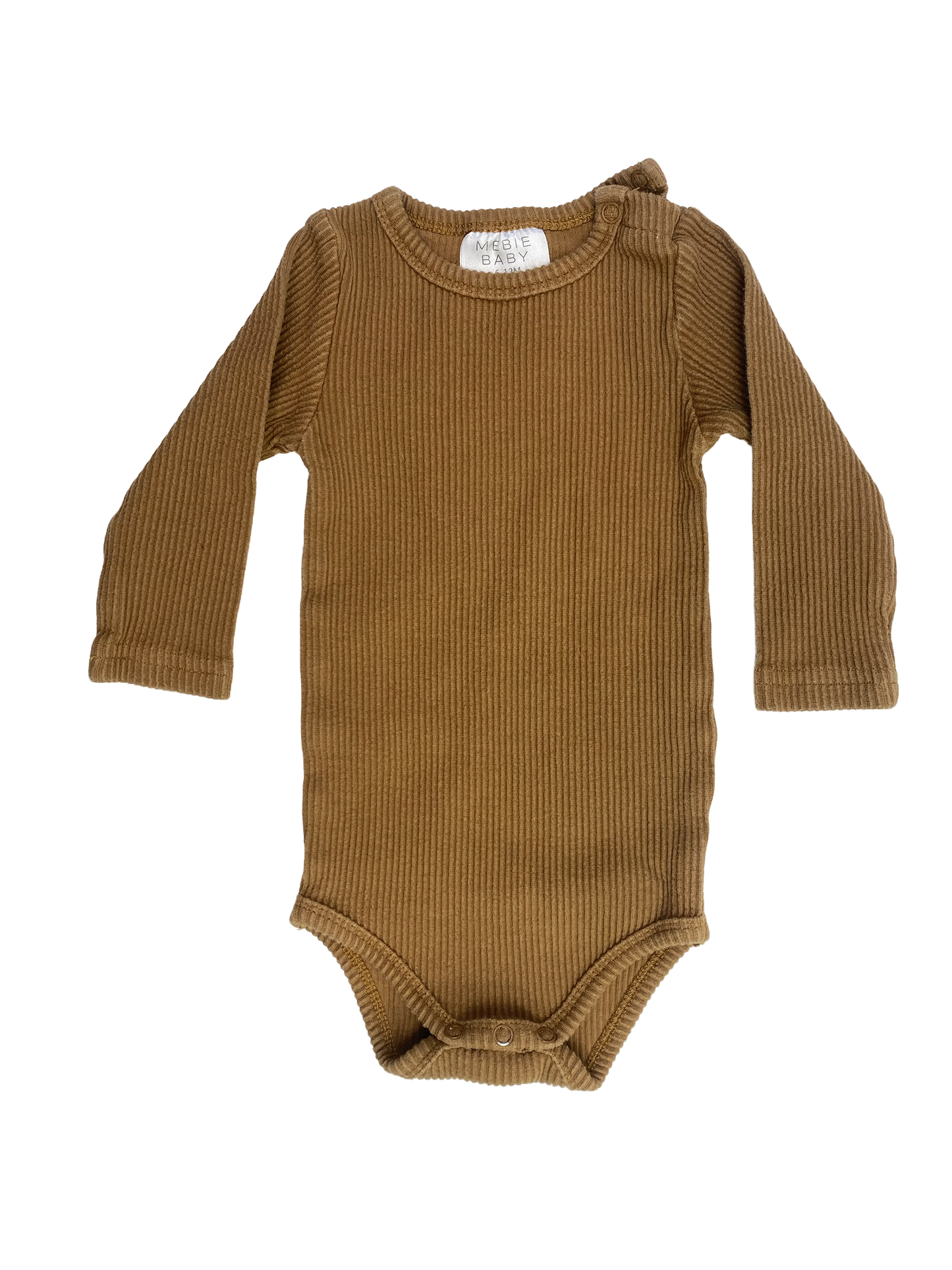 Mebie Baby Long Sleeve Onesie 6-12M