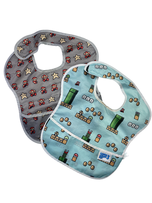 Mario Bros Bib Set