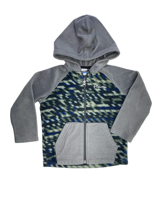 Columbia Fleece Lightweight Jacket with Hood 4-5
