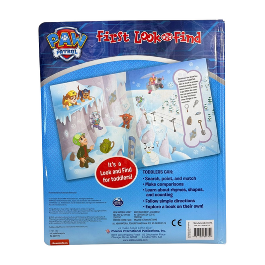 Paw Patrol Look & Find Book
