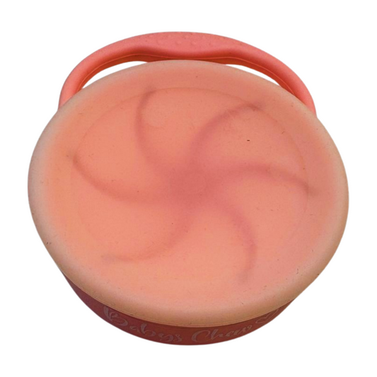 Baby's Chew Collapsable Silicone Snack Cup in Pink