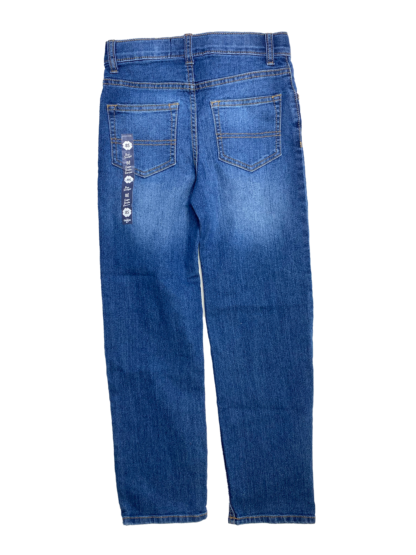 OshKosh Dark Wash Straight Leg Jeans 8S