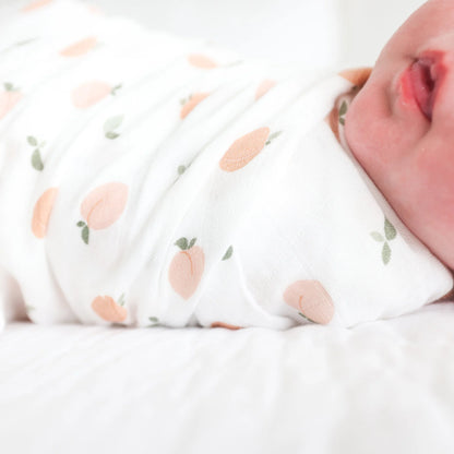 Lulujo Hello World Blanket & Knotted Hat