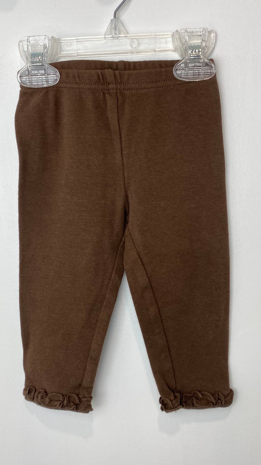 Child of Mine Brown Pull-On Pants 6-12M