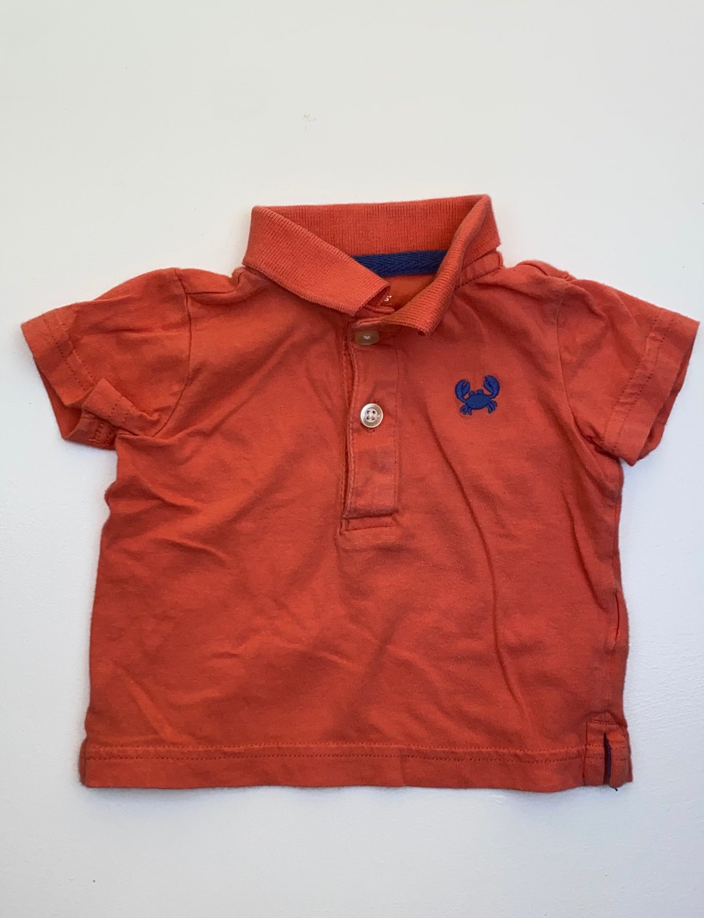 Carter's Orange Polo Short Sleeve 6M
