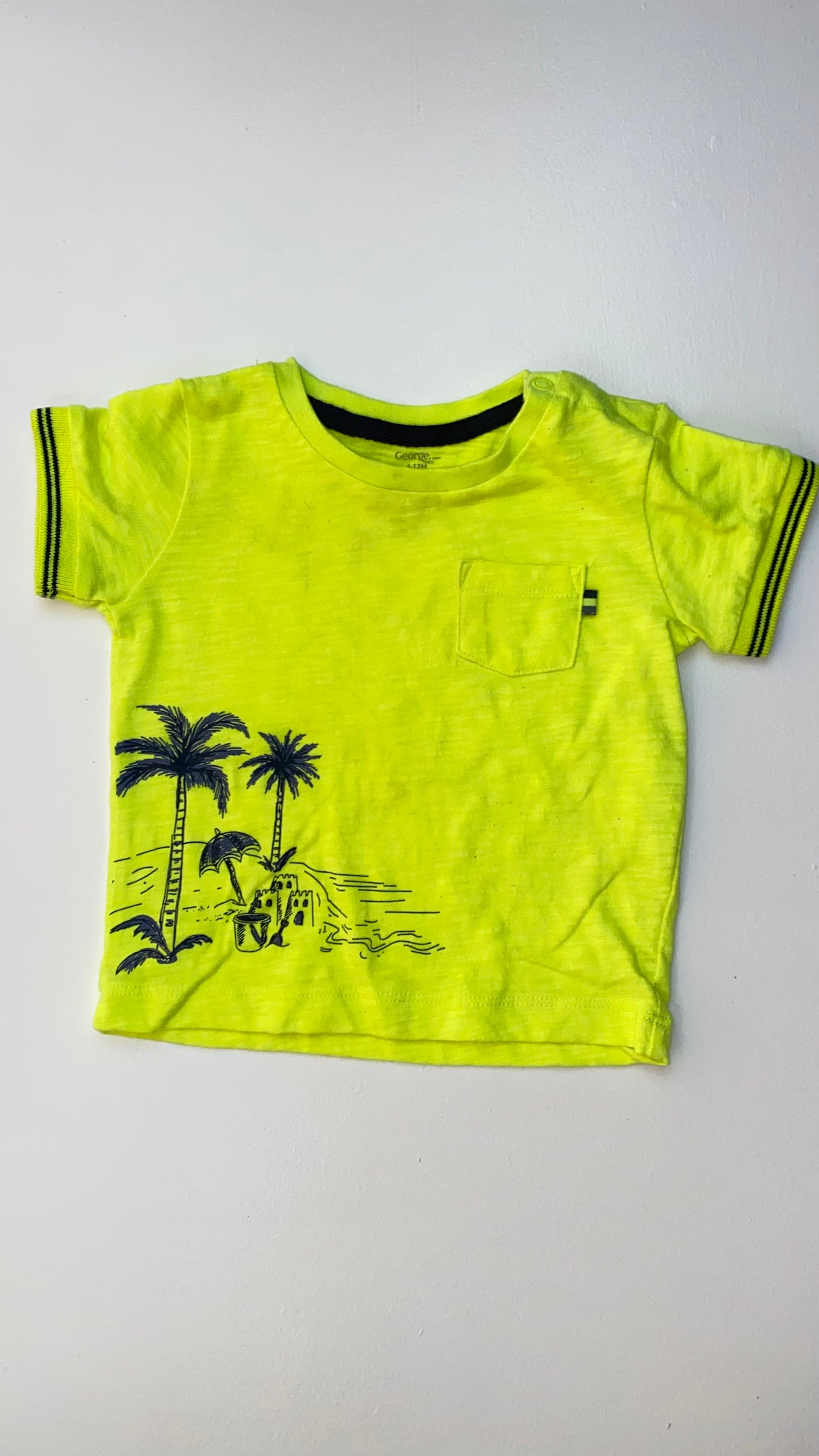 George Yellow T-Shirt 6-12M