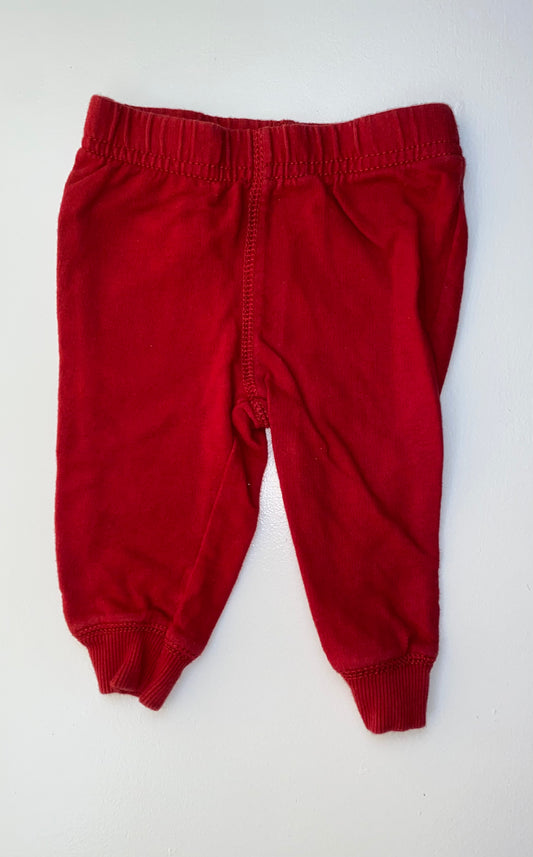 Carter's Red Joggers 6M