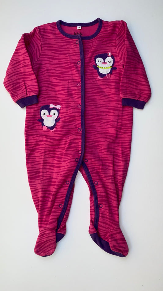 Pekkle Pink Footed Sleeper 9M