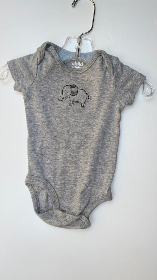 Child of Mine Grey Onesie 0-3M