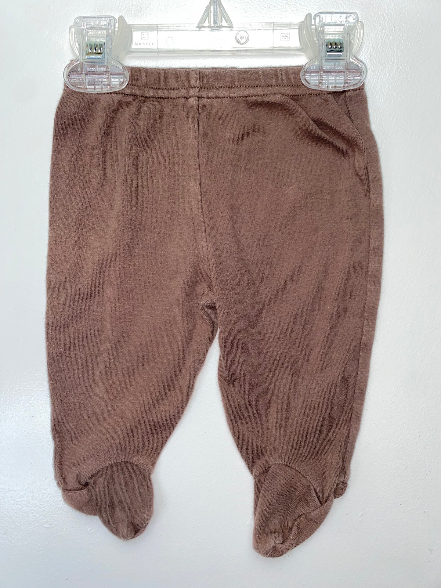 Carter's Brown Footed Pull-On Pants 3M