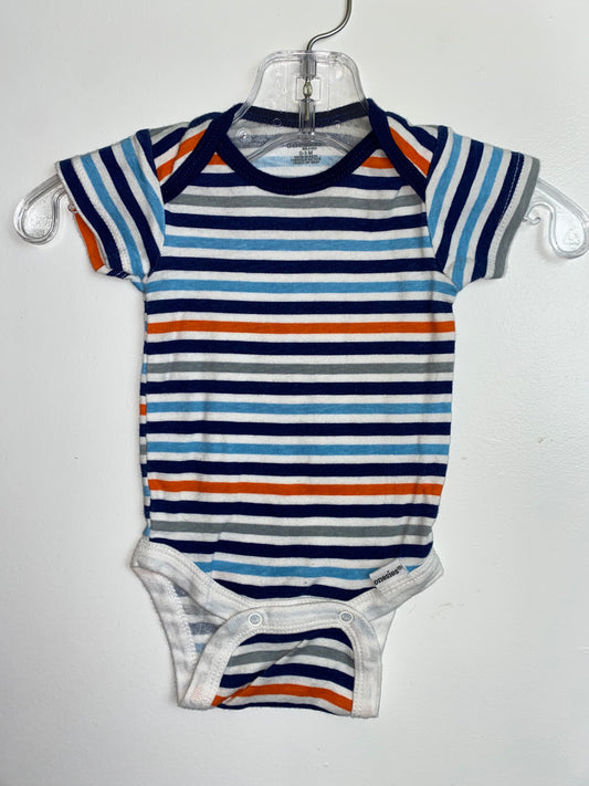 Onesies Striped Onesie 0-3M