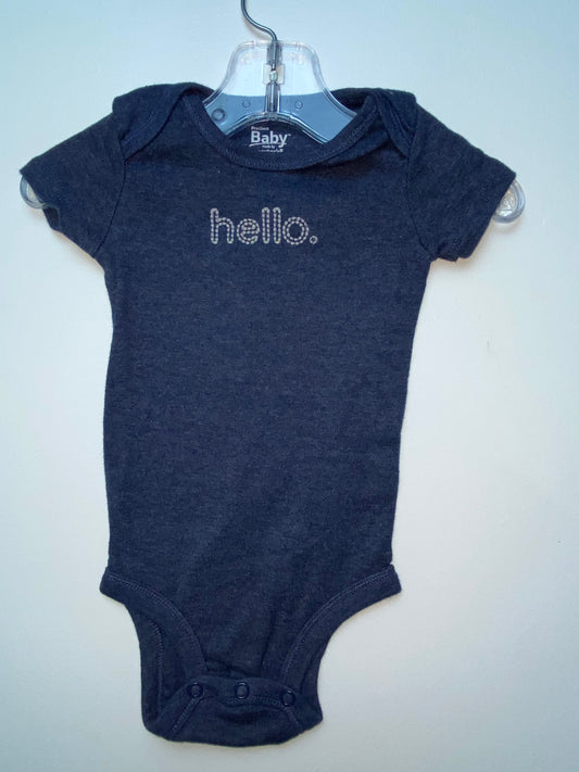 Carter's Navy Onesie 6M