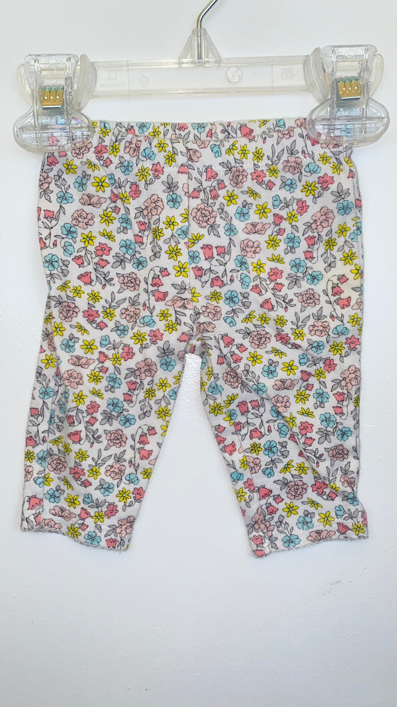 Carter's Floral Pull-On Pants NB