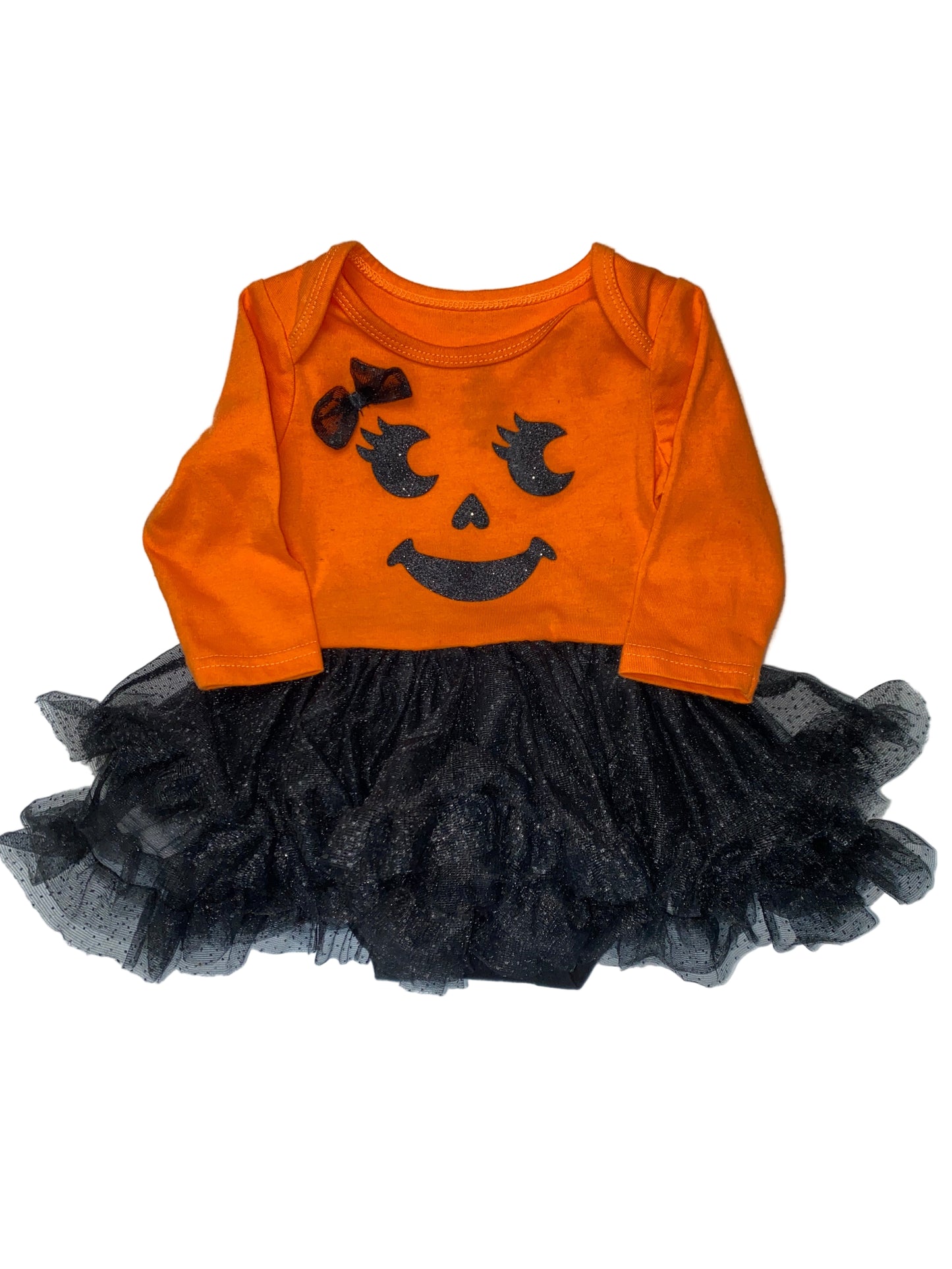 George Pumpkin Dress 0-3M