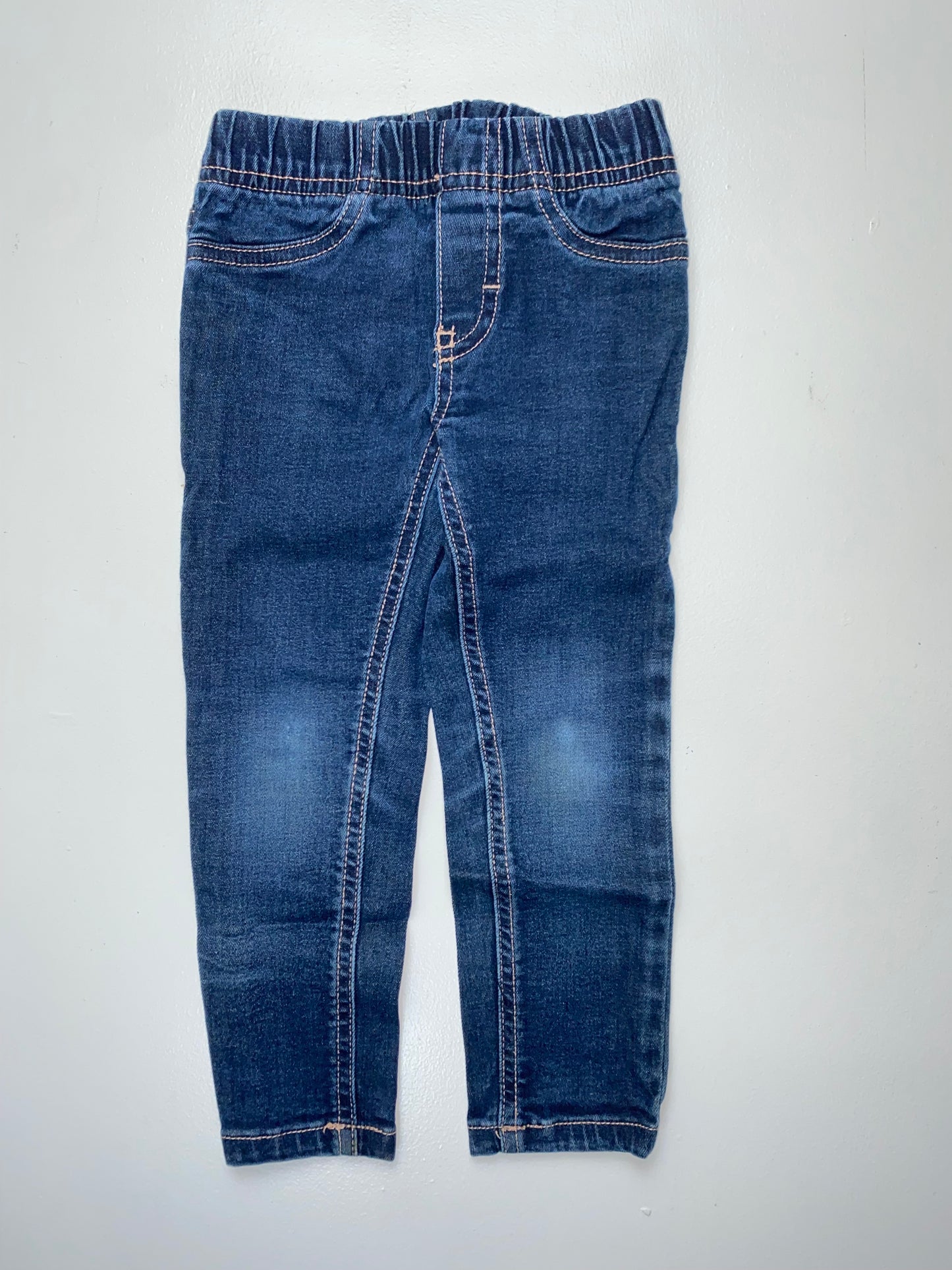 Tag Straight Leg Dark Wash Jeans 3T