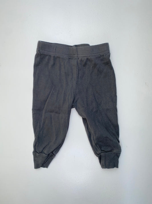 Carter's Grey Pull-On Pants 6-9M