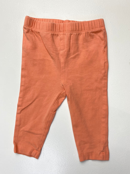 Joe Fresh Peach Leggings 3-6M