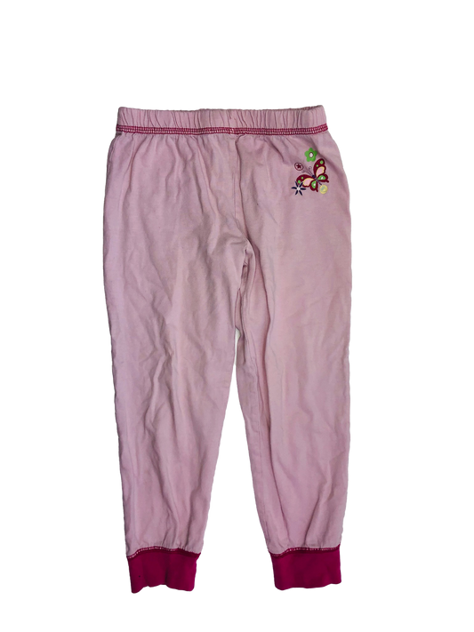 Cherokee Pink PJ Pants with Butterfly 3T