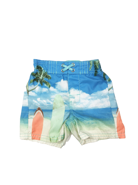 OshKosh Swim Trunks at the Beach 9M