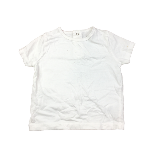 Mini Heros White T-Shirt 12M