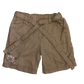 OshKosh Tan Shorts with Belt & Hibiscus 4X