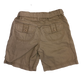 OshKosh Tan Shorts with Belt & Hibiscus 4X
