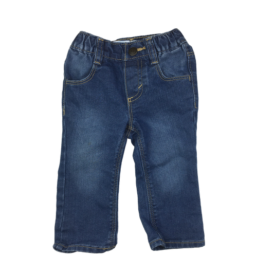 Old Navy Straight Leg Dark Wash Jeans 12-18M