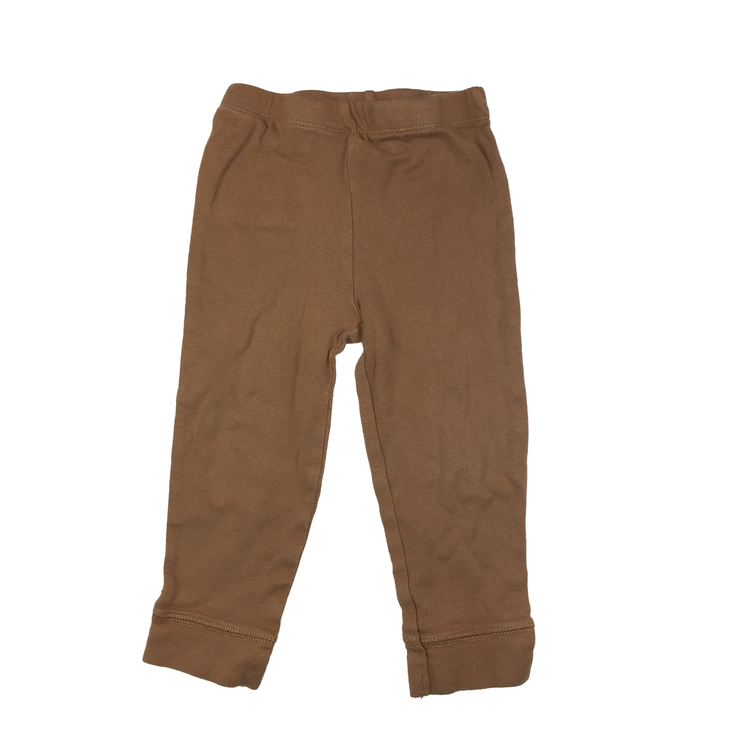 Carter's Tan Pull-On Pants with Back Bear Pocket 24M