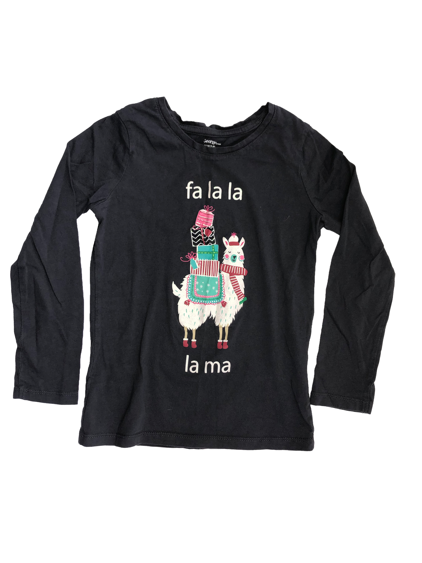 George Grey Long Sleeve with "Fa-la-lama" 7-8