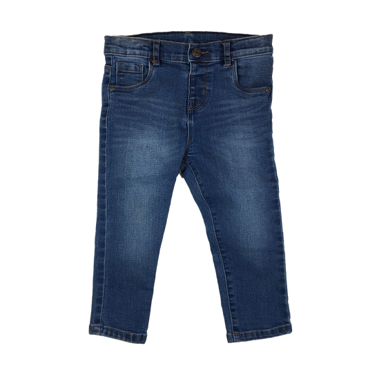 George Straight Leg Dark Wash Jeans 18-24M