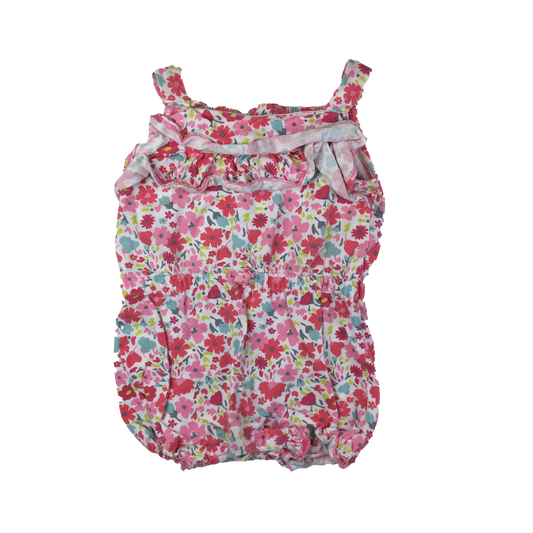 Child of Mine Pink Floral Romper 18M