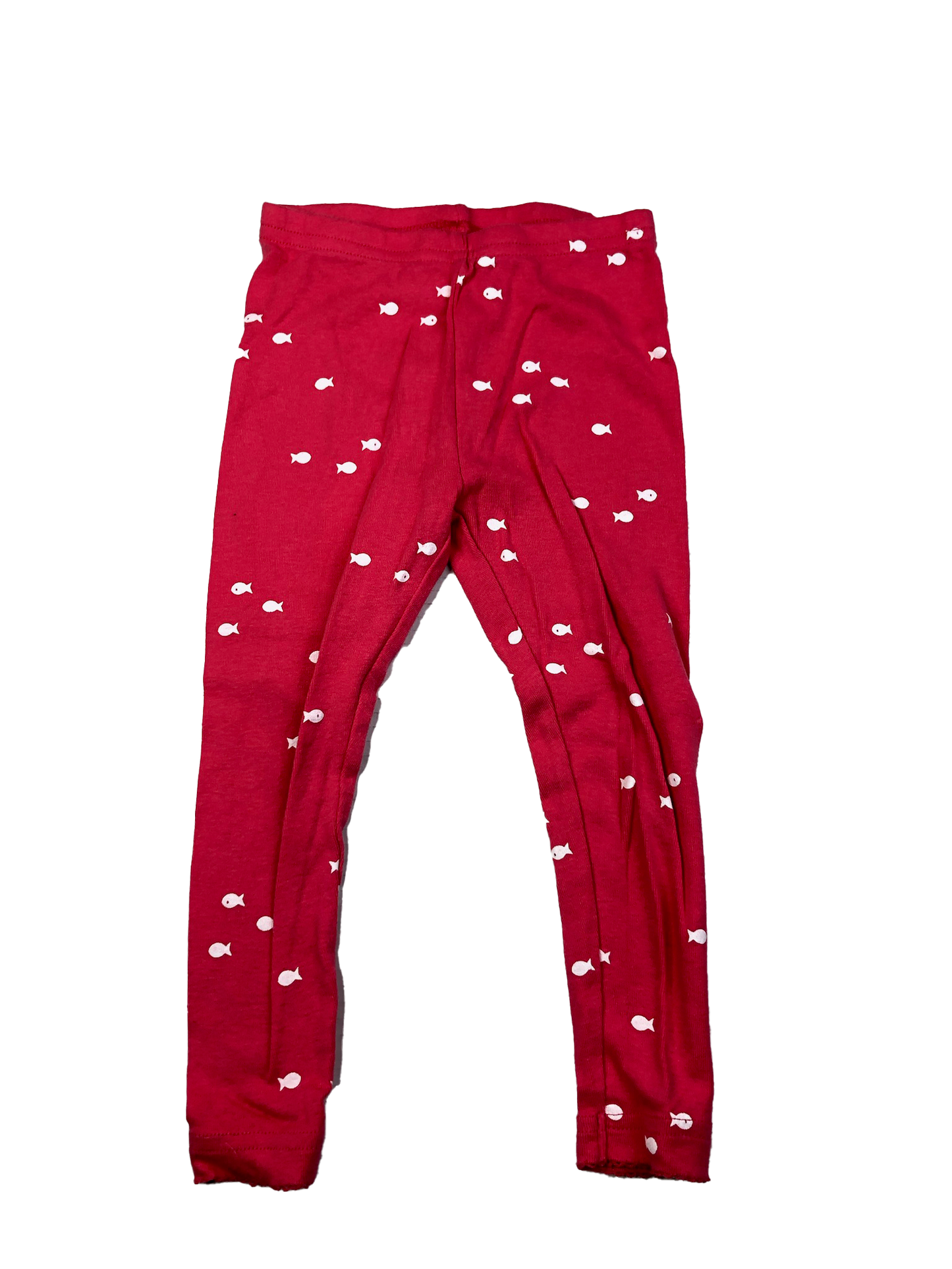 Carter's Pink PJ Bottoms with White Fish 24M