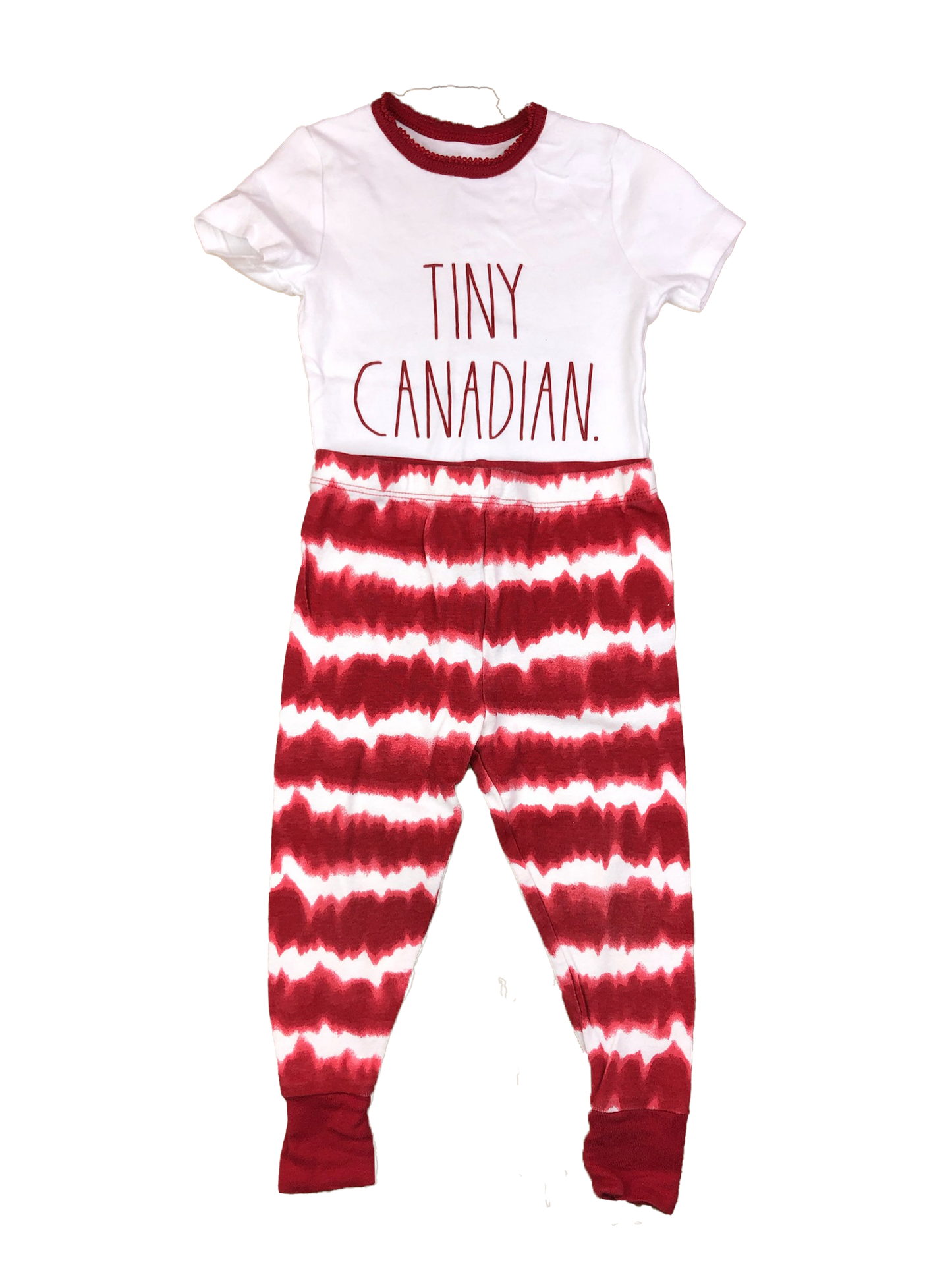 Rae Dunn 2-Piece Set T-Shirt & Pants "Tiny Canadian" 2T