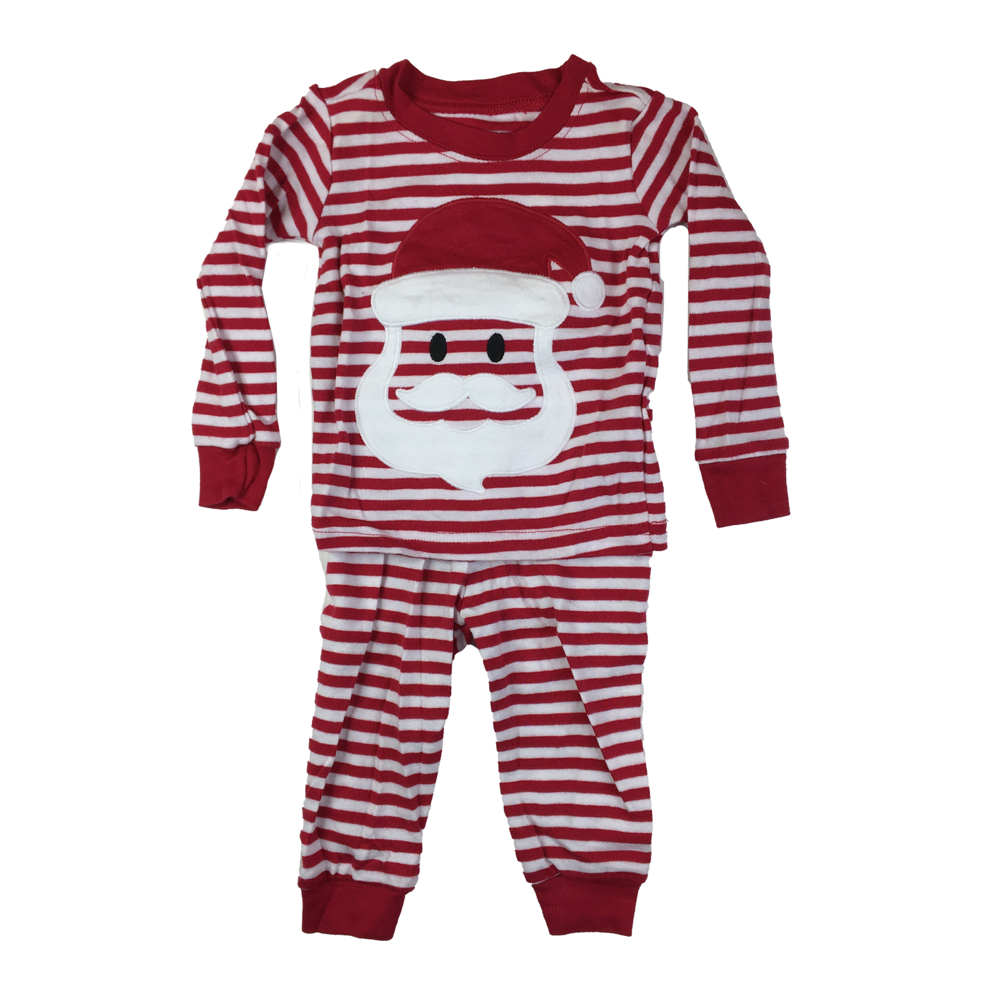 Children's Place Red & White Striped Sleepers 3-6M