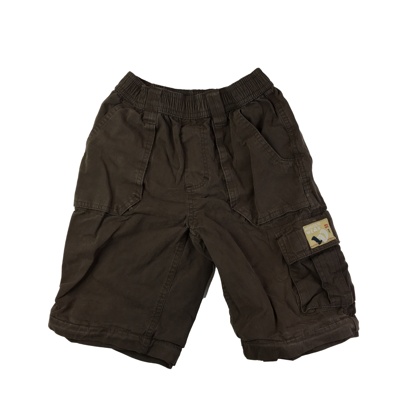Woodland Brown Cargo  Shorts 6