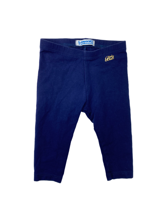 Mayoral Royal Blue Leggings 6M